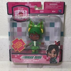 Disney Wreck It Ralph Sugar Rush Minty Zaki Poseable Racer Action Figure *NIB